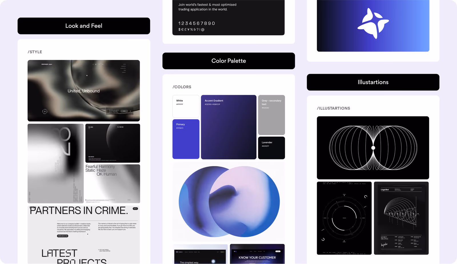 Galaxy moodboard