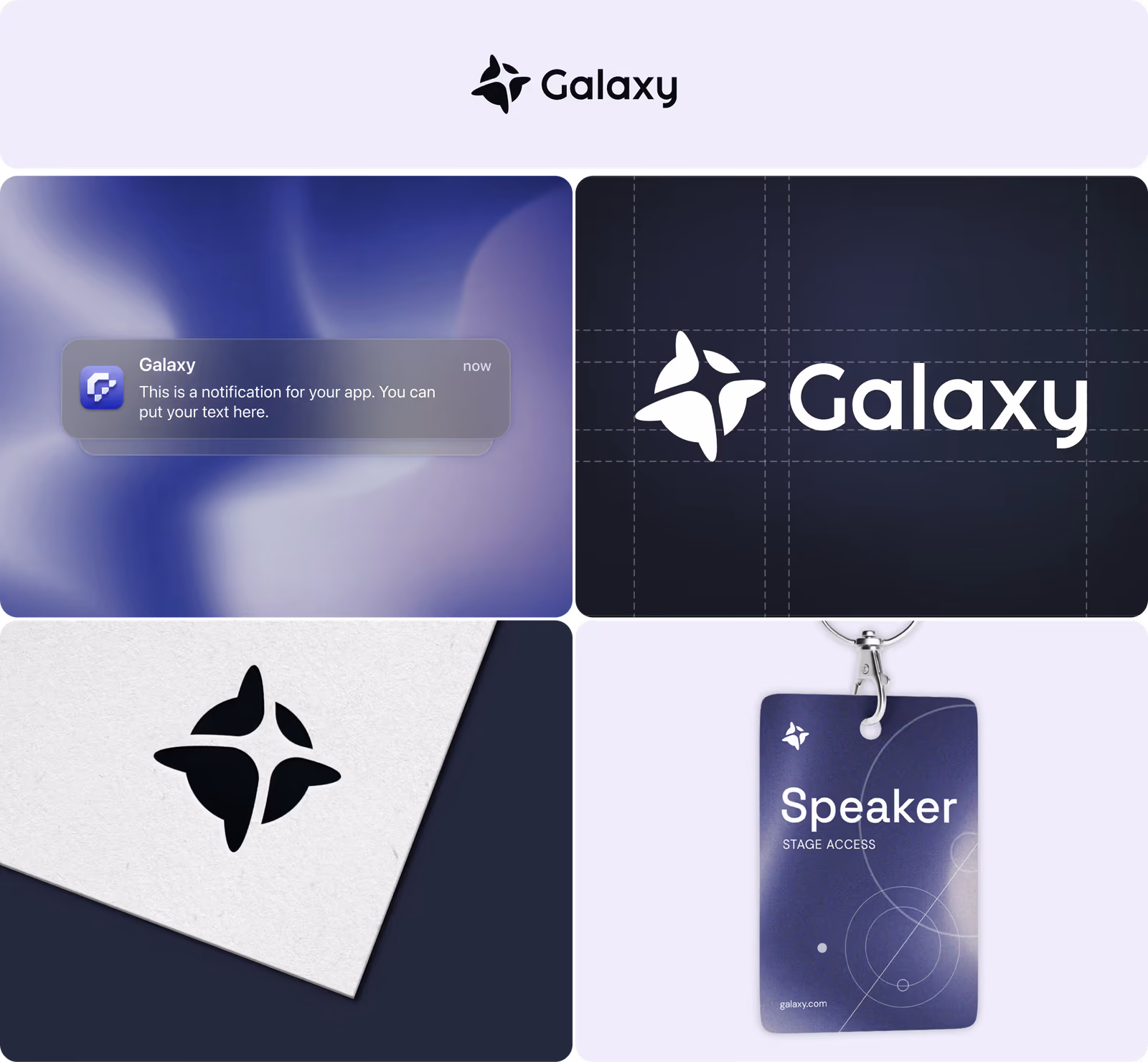 Galaxy branding