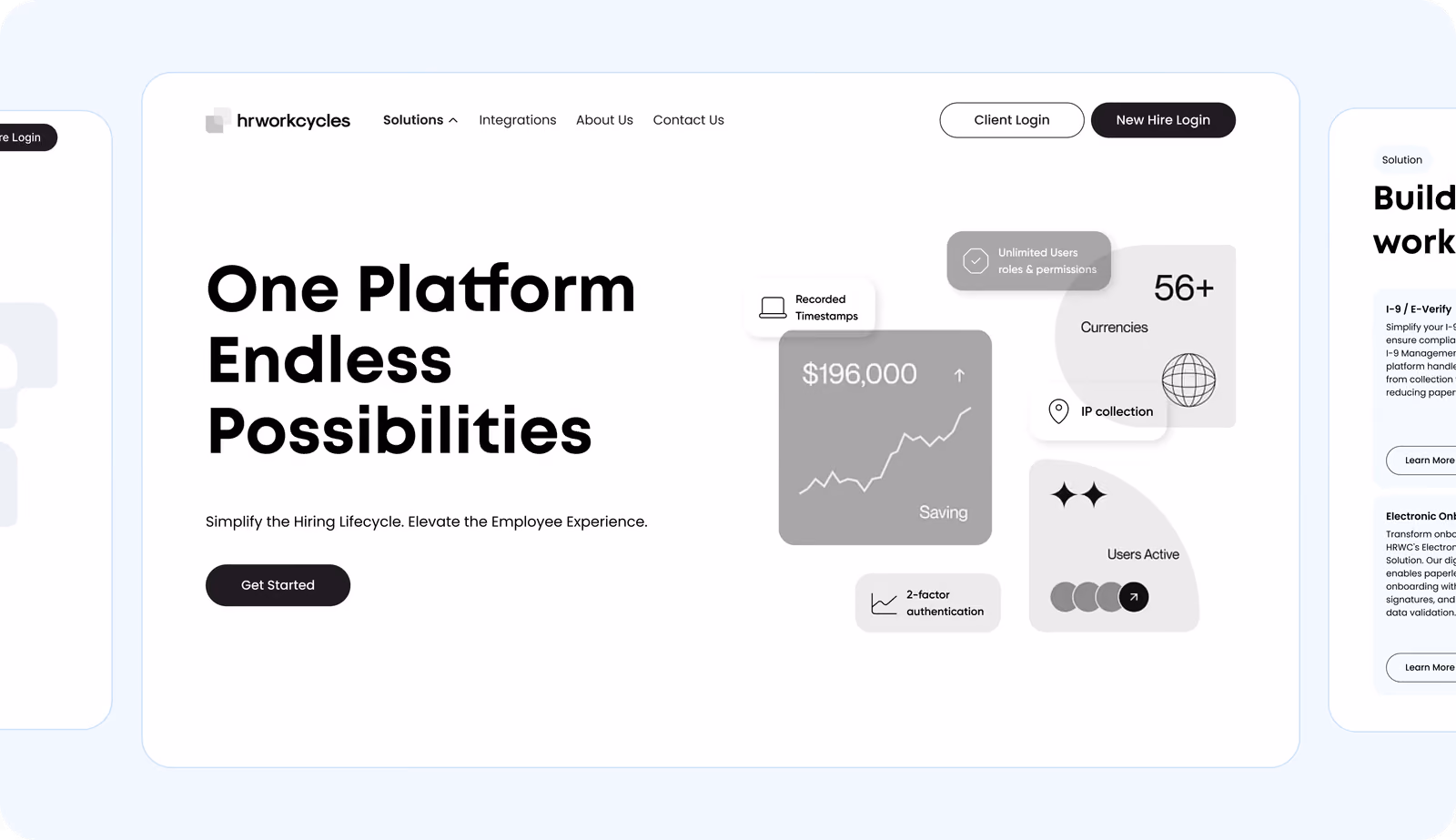 HRWC wireframing