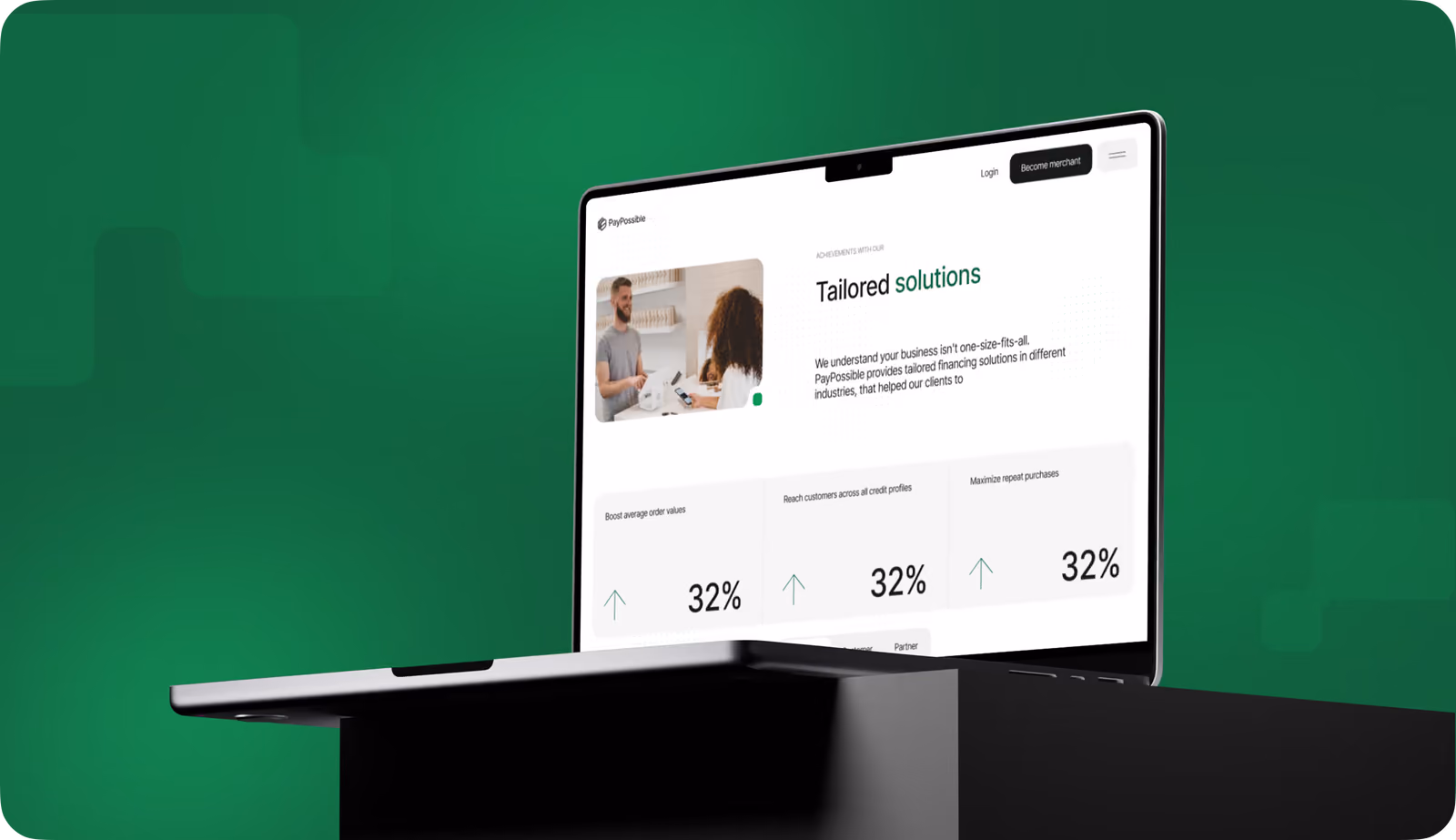 PayPossible ui layouts