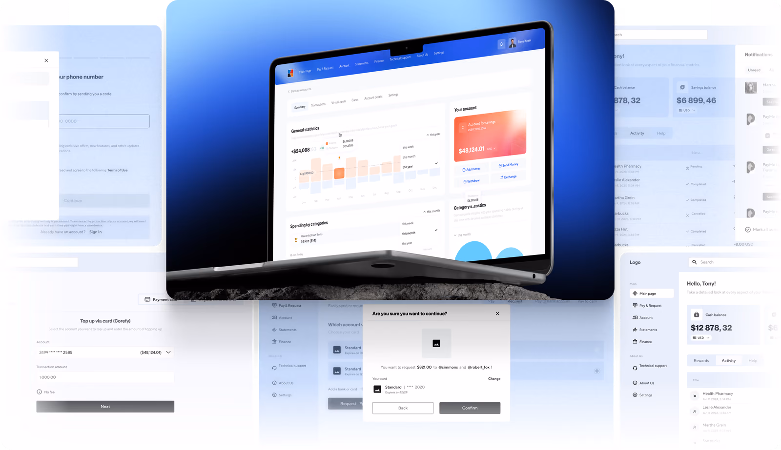 Piifund wireframing
